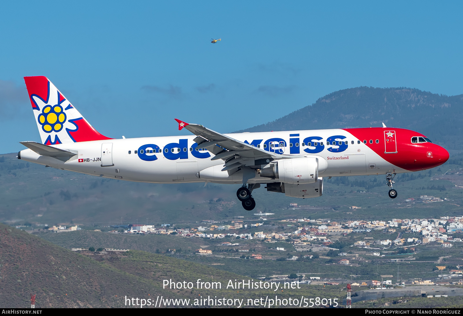 Aircraft Photo of HB-JJN | Airbus A320-214 | Edelweiss Air | AirHistory.net #558015