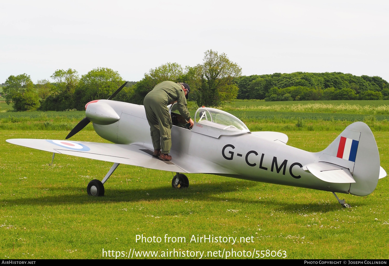 Aircraft Photo of G-CLMC | Isaacs Spitfire | AirHistory.net #558063