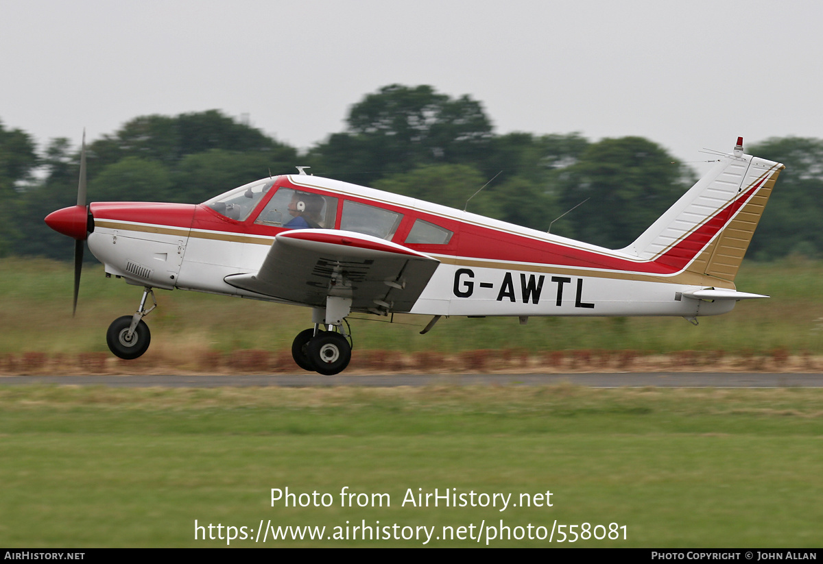 Aircraft Photo of G-AWTL | Piper PA-28-180 Cherokee D | AirHistory.net #558081