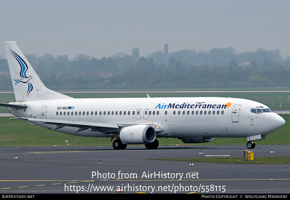 Aircraft Photo of SX-MAI | Boeing 737-4K5 | Air Mediterranean | AirHistory.net #558115