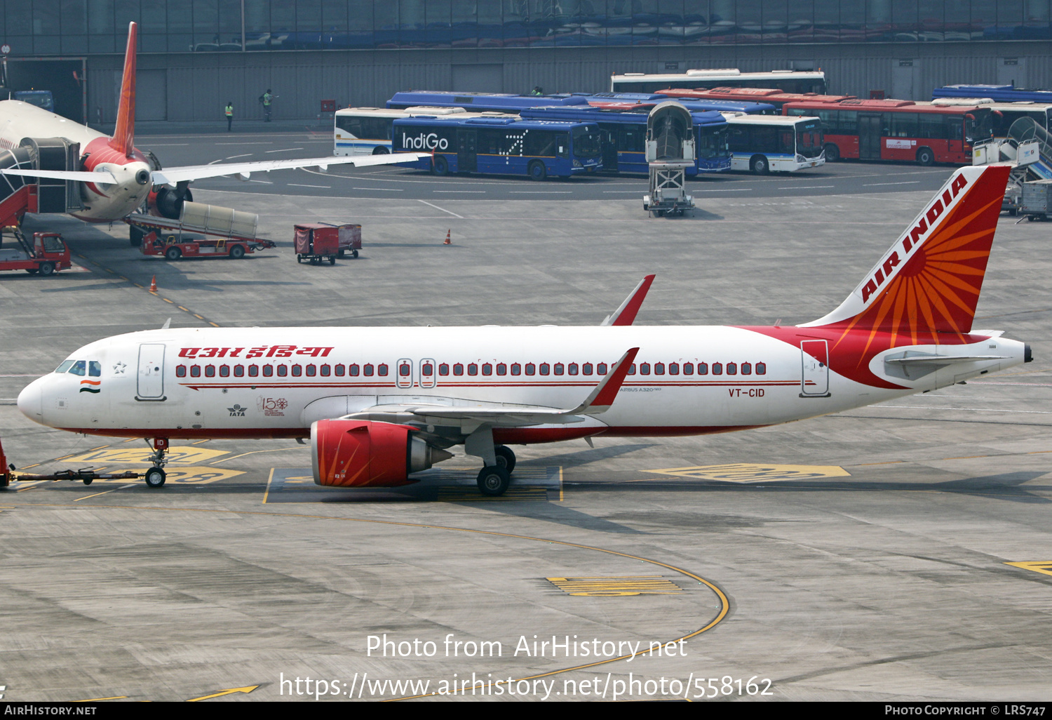 Aircraft Photo of VT-CID | Airbus A320-251N | Air India | AirHistory ...