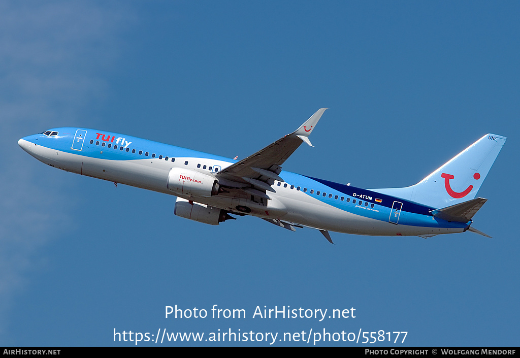 Aircraft Photo of D-ATUN | Boeing 737-8K5 | TUIfly | AirHistory.net #558177