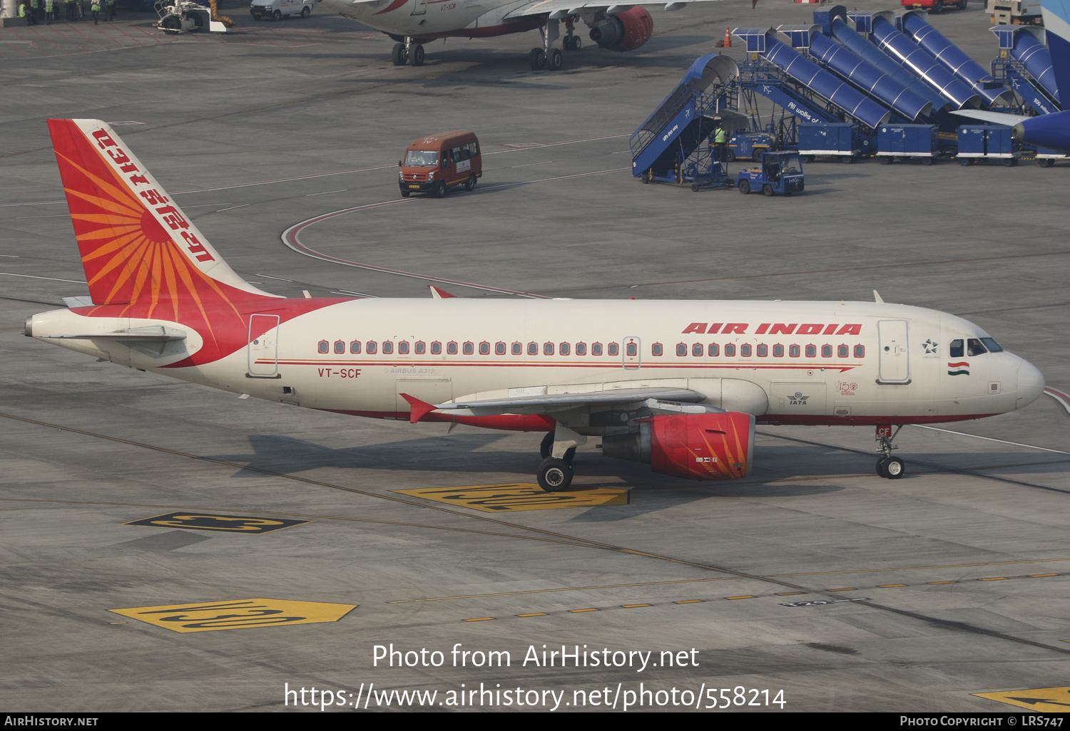 Aircraft Photo of VT-SCF | Airbus A319-112 | Air India | AirHistory.net #558214