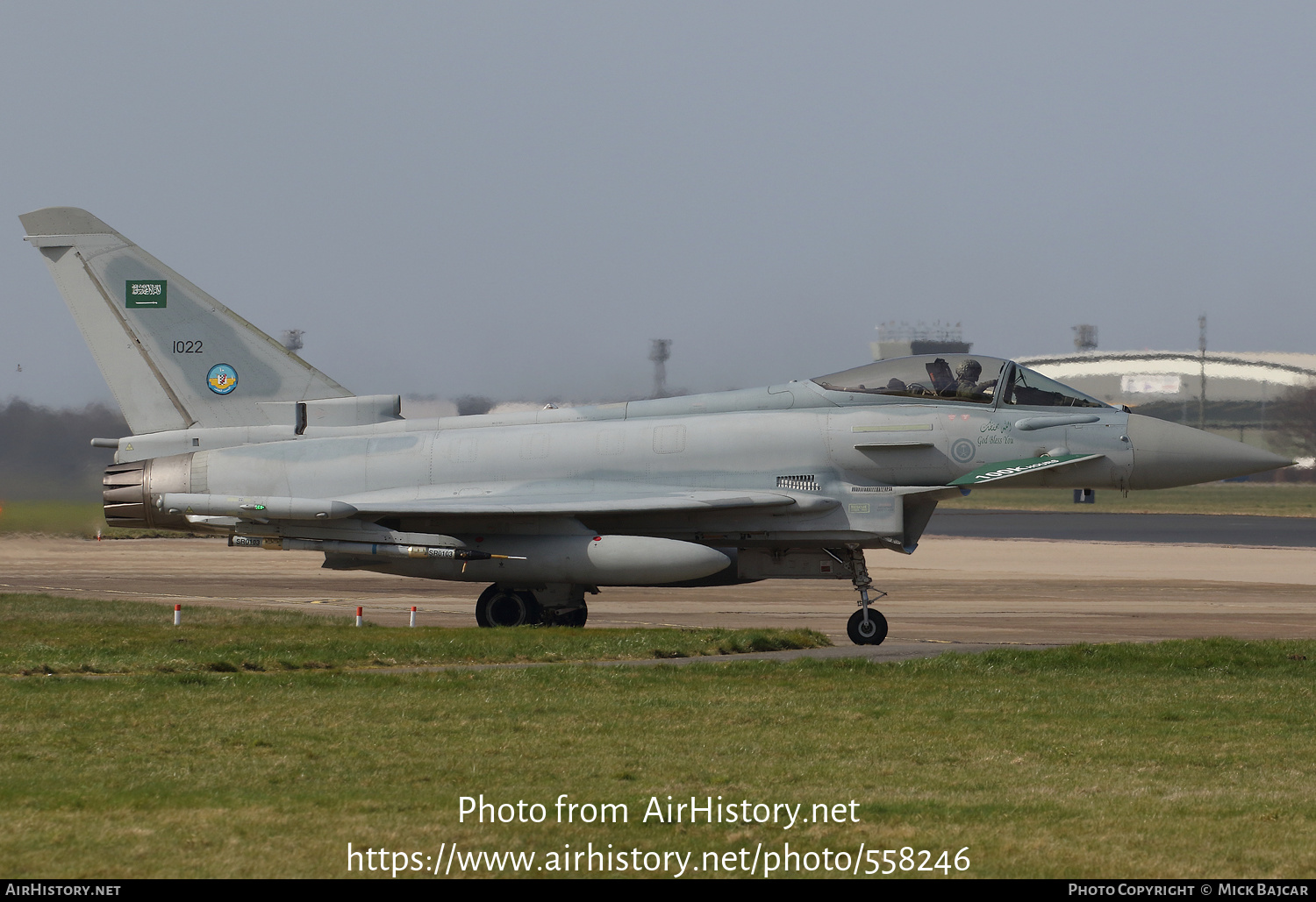 Aircraft Photo of 1022 | Eurofighter EF-2000 Typhoon | Saudi Arabia - Air Force | AirHistory.net #558246