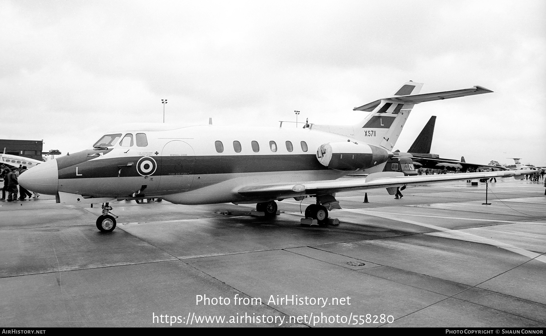 Aircraft Photo of XS711 | Hawker Siddeley HS-125-2 Dominie T1 | UK - Air Force | AirHistory.net #558280