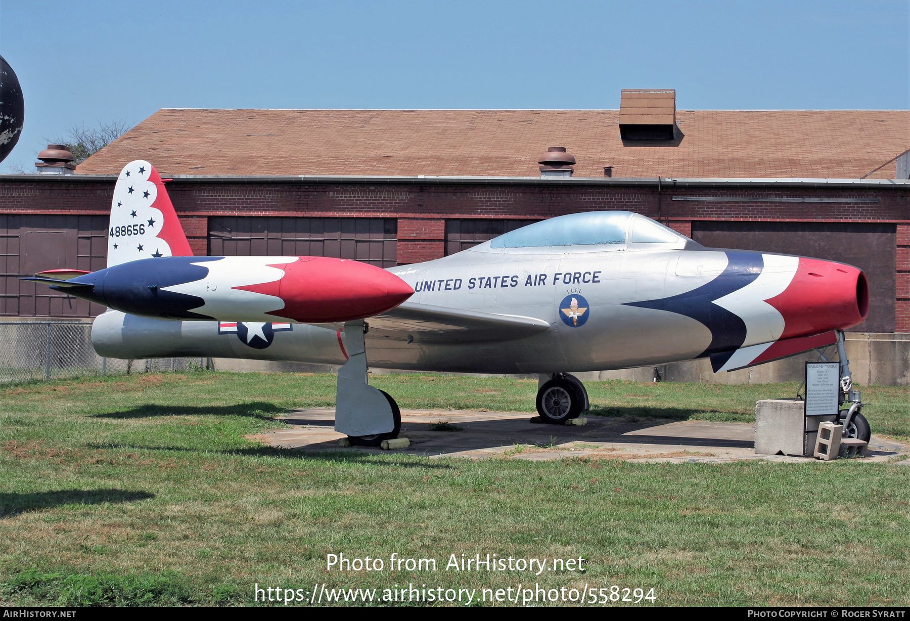 Aircraft Photo of 488656 | Republic YF-84A Thunderjet | USA - Air Force | AirHistory.net #558294