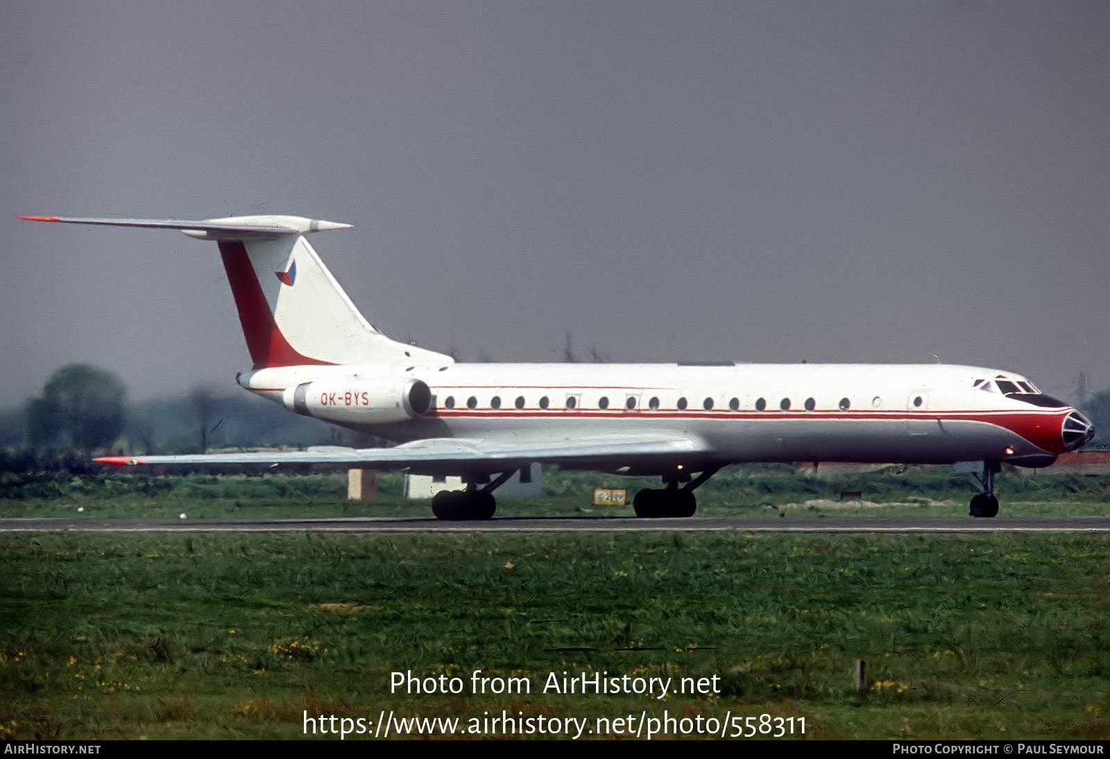 Aircraft Photo of OK-BYS | Tupolev Tu-134A | Czechoslovakia Government | AirHistory.net #558311