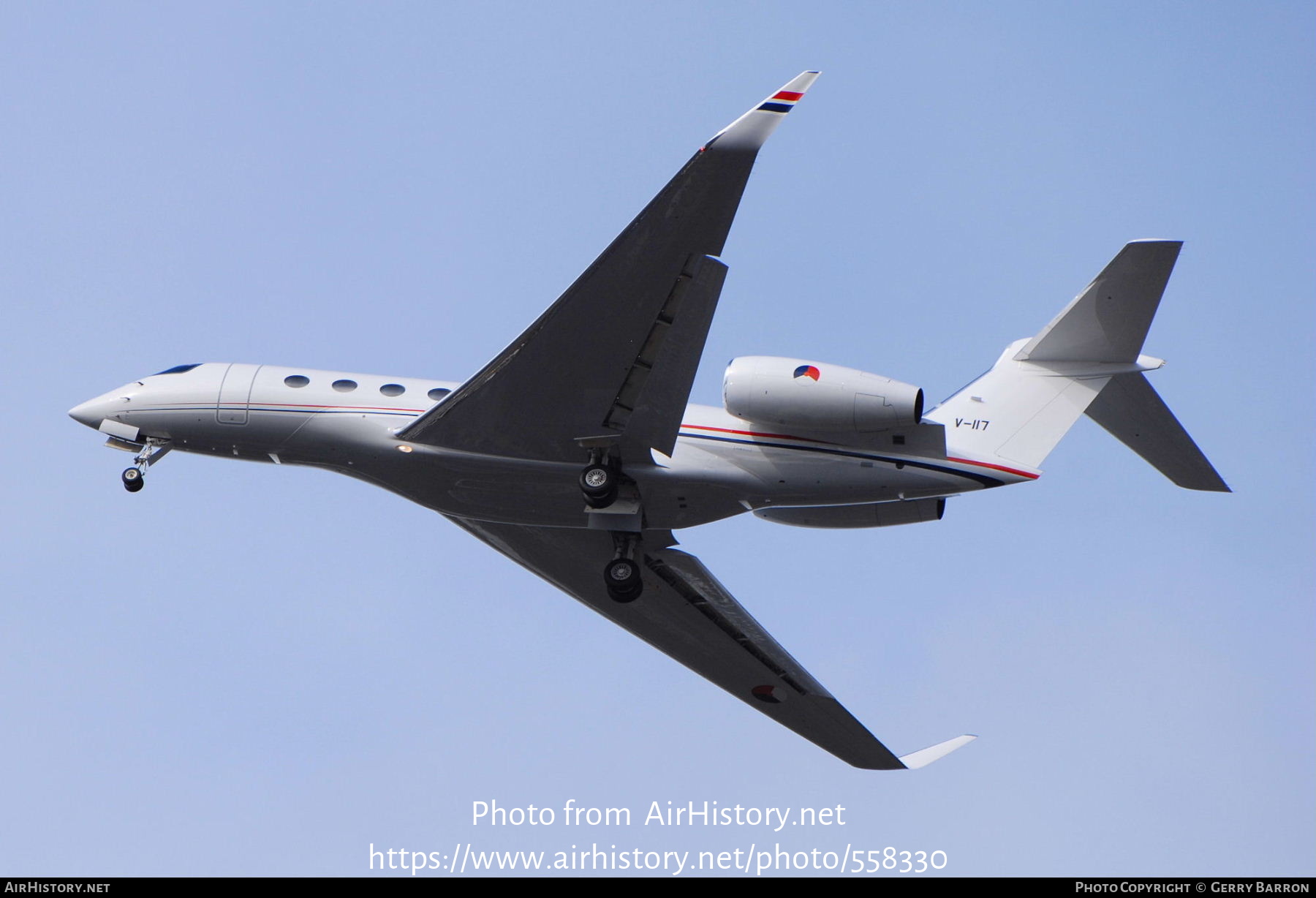 Aircraft Photo of V-117 | Gulfstream Aerospace G650ER (G-VI) | Netherlands - Air Force | AirHistory.net #558330