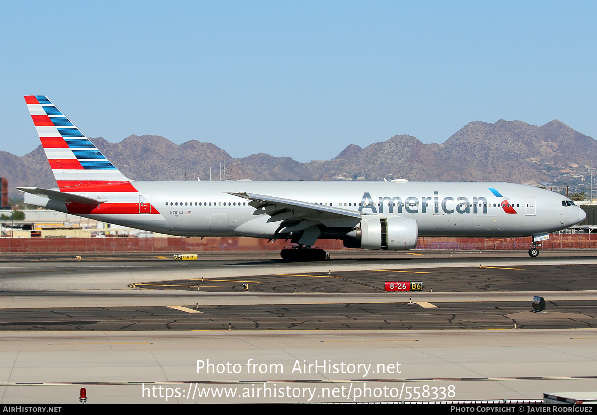 Aircraft Photo of N761AJ | Boeing 777-223/ER | American Airlines | AirHistory.net #558338