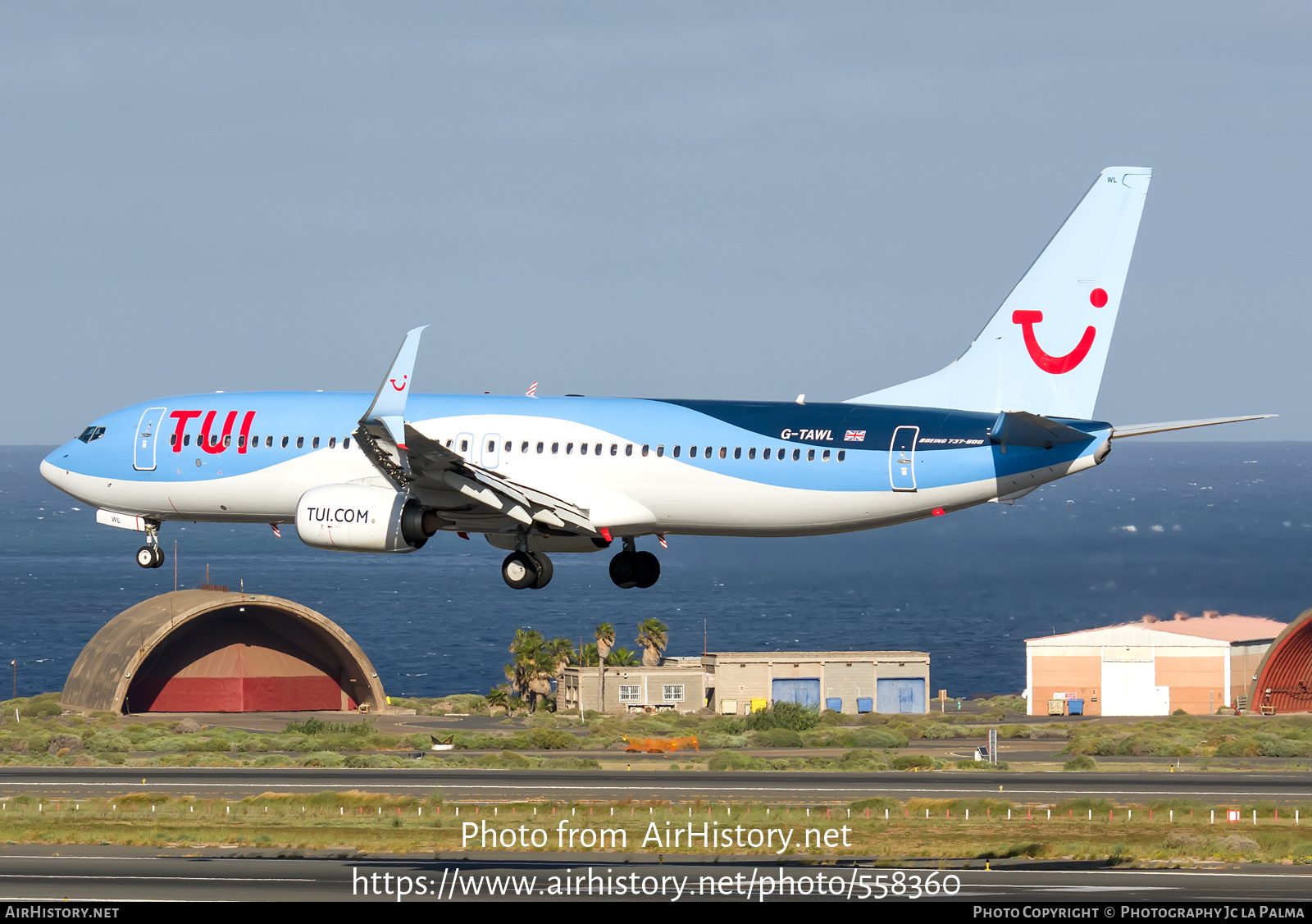 Aircraft Photo of G-TAWL | Boeing 737-8K5 | TUI | AirHistory.net #558360