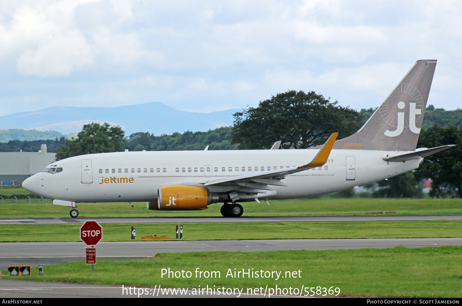 Aircraft Photo of OY-JTT | Boeing 737-73S | Jettime | AirHistory.net #558369