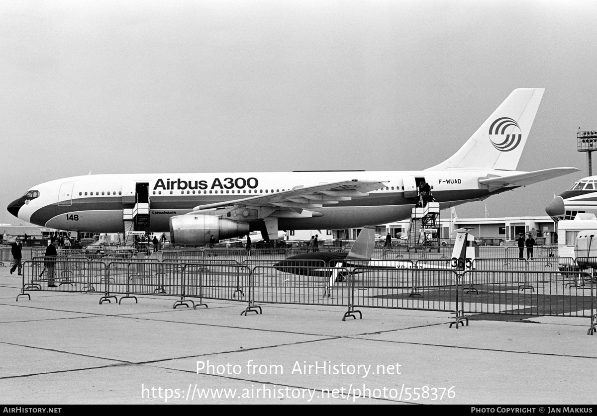 Aircraft Photo of F-WUAD | Airbus A300B2-103 | Airbus Industrie | AirHistory.net #558376