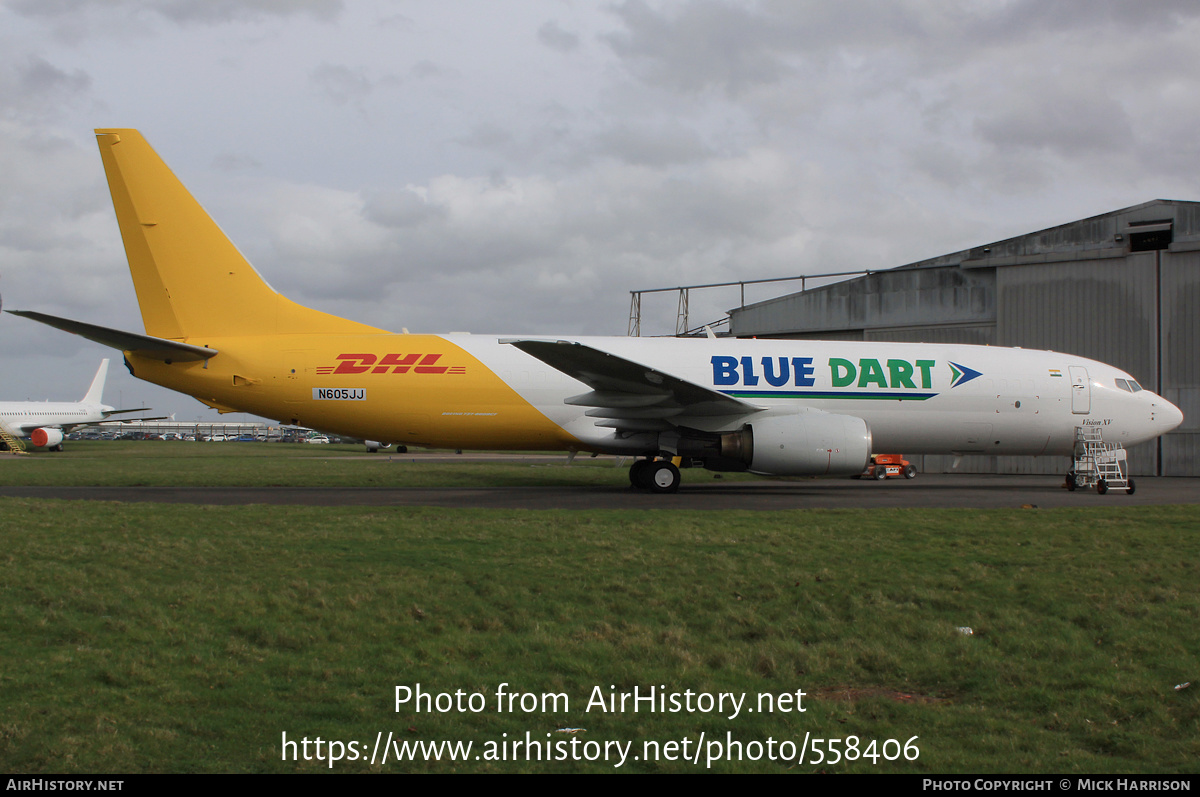 Aircraft Photo of N605JJ | Boeing 737-800 | DHL International | AirHistory.net #558406