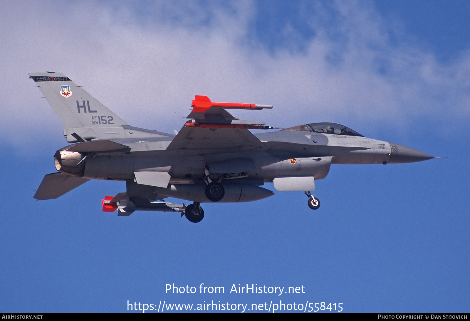 Aircraft Photo of 89-2152 / AF89-152 | Lockheed F-16CM Fighting Falcon | USA - Air Force | AirHistory.net #558415