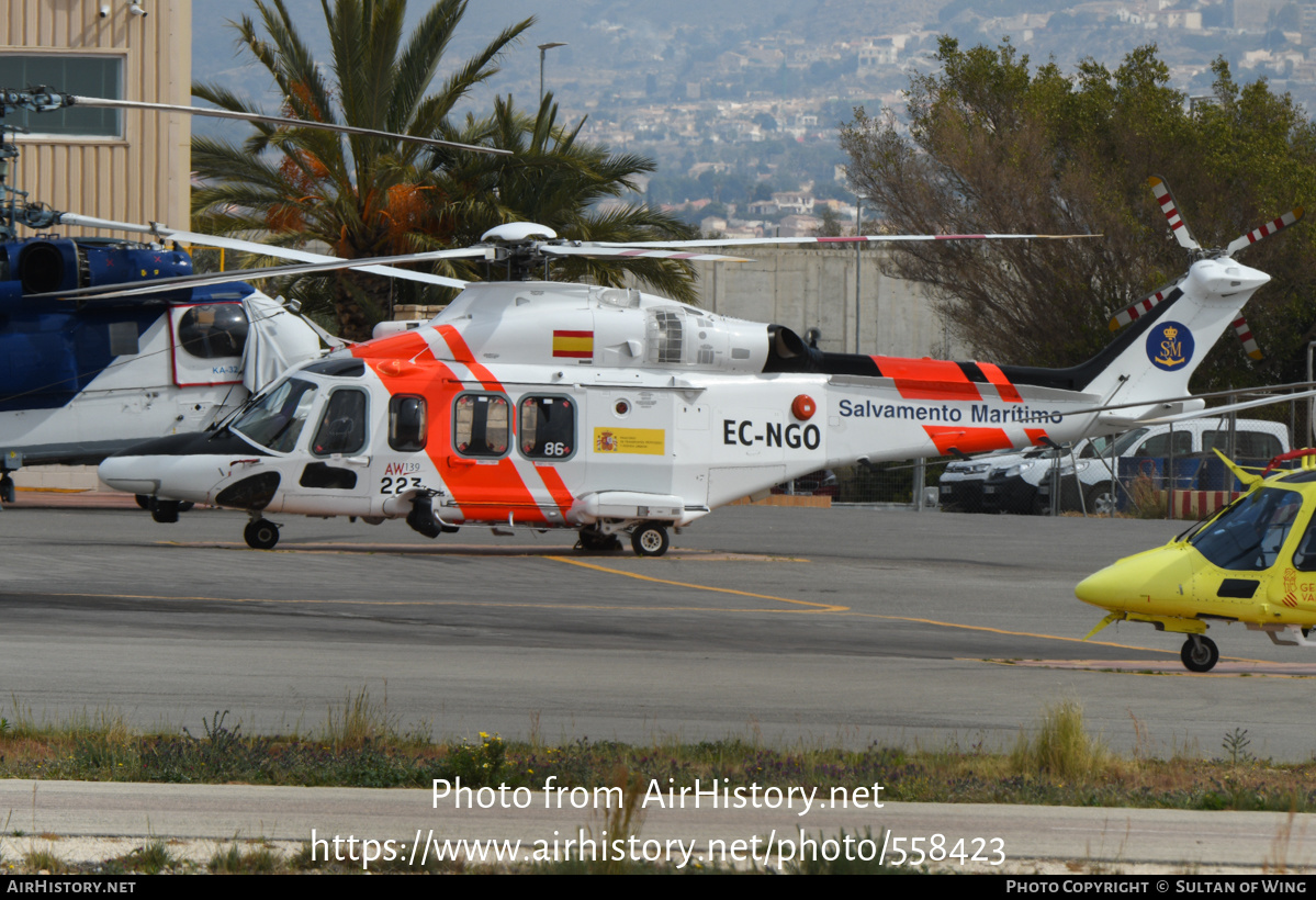 Aircraft Photo of EC-NGO | AgustaWestland AW-139 | Sociedad de Salvamento y Seguridad Marítima | AirHistory.net #558423