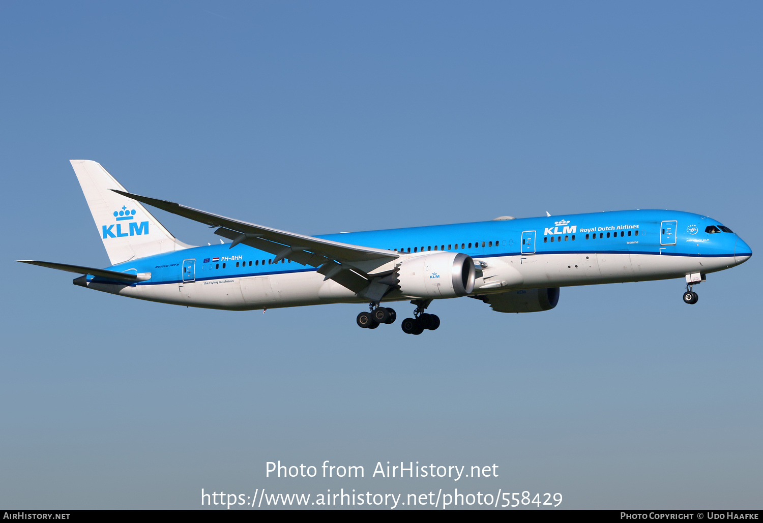 Aircraft Photo of PH-BHH | Boeing 787-9 Dreamliner | KLM - Royal Dutch Airlines | AirHistory.net #558429