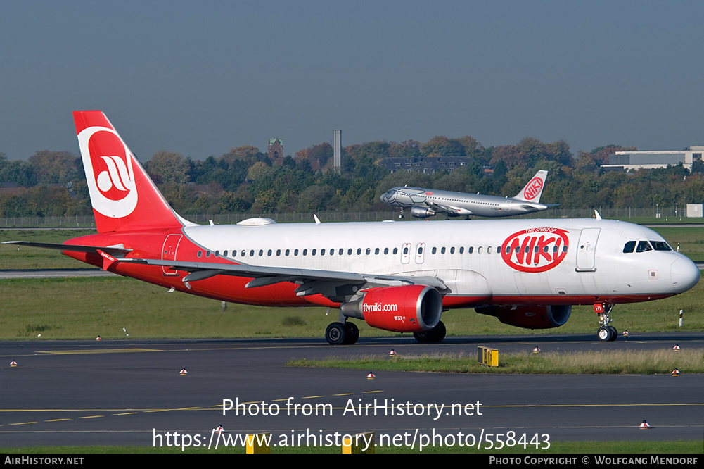 Aircraft Photo of D-ABHI | Airbus A320-214 | Niki | AirHistory.net #558443