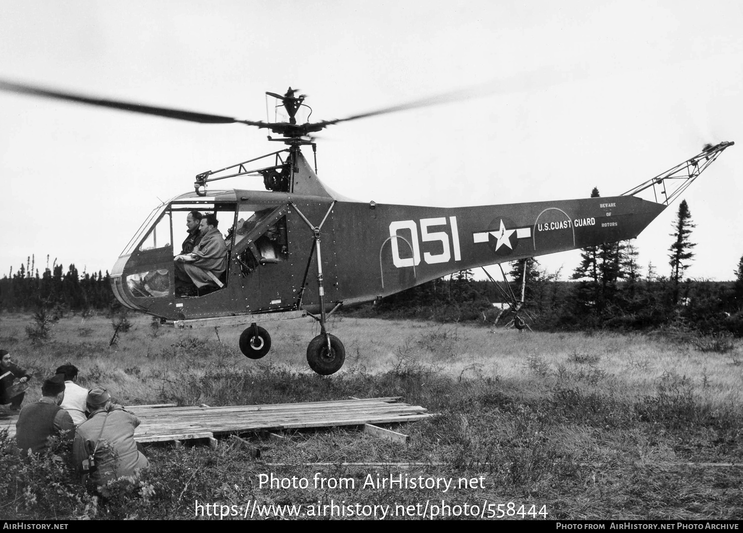 Aircraft Photo of 051 | Sikorsky HNS-1 Hoverfly | USA - Coast Guard | AirHistory.net #558444