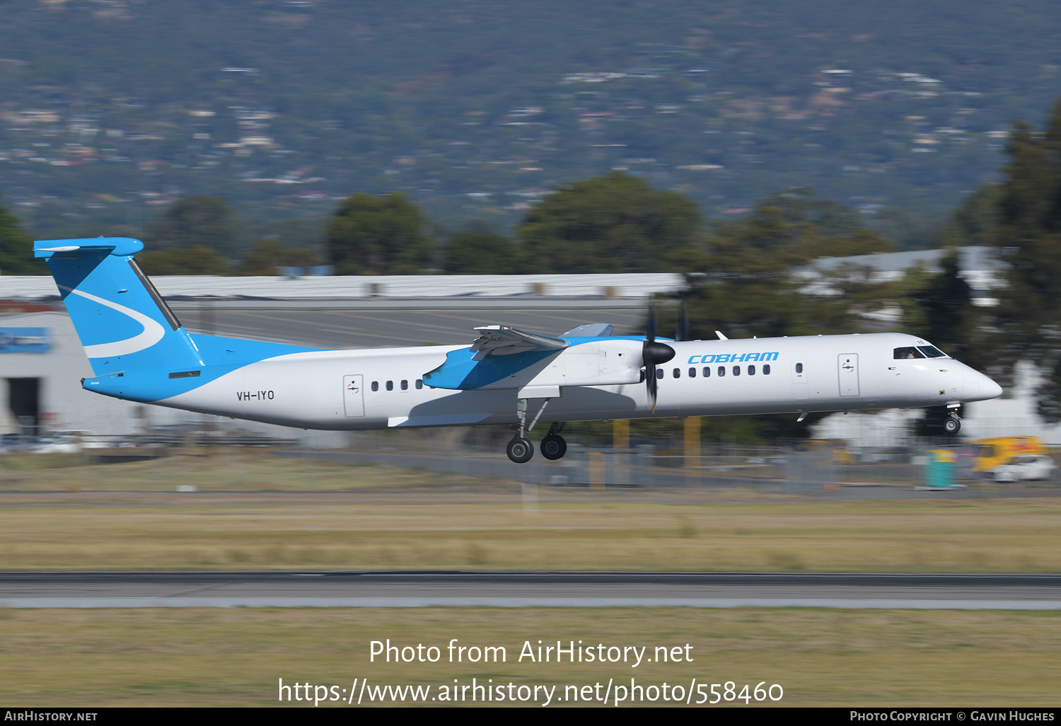 Aircraft Photo of VH-IYO | Bombardier DHC-8-402 Dash 8 | Cobham Aviation Services | AirHistory.net #558460