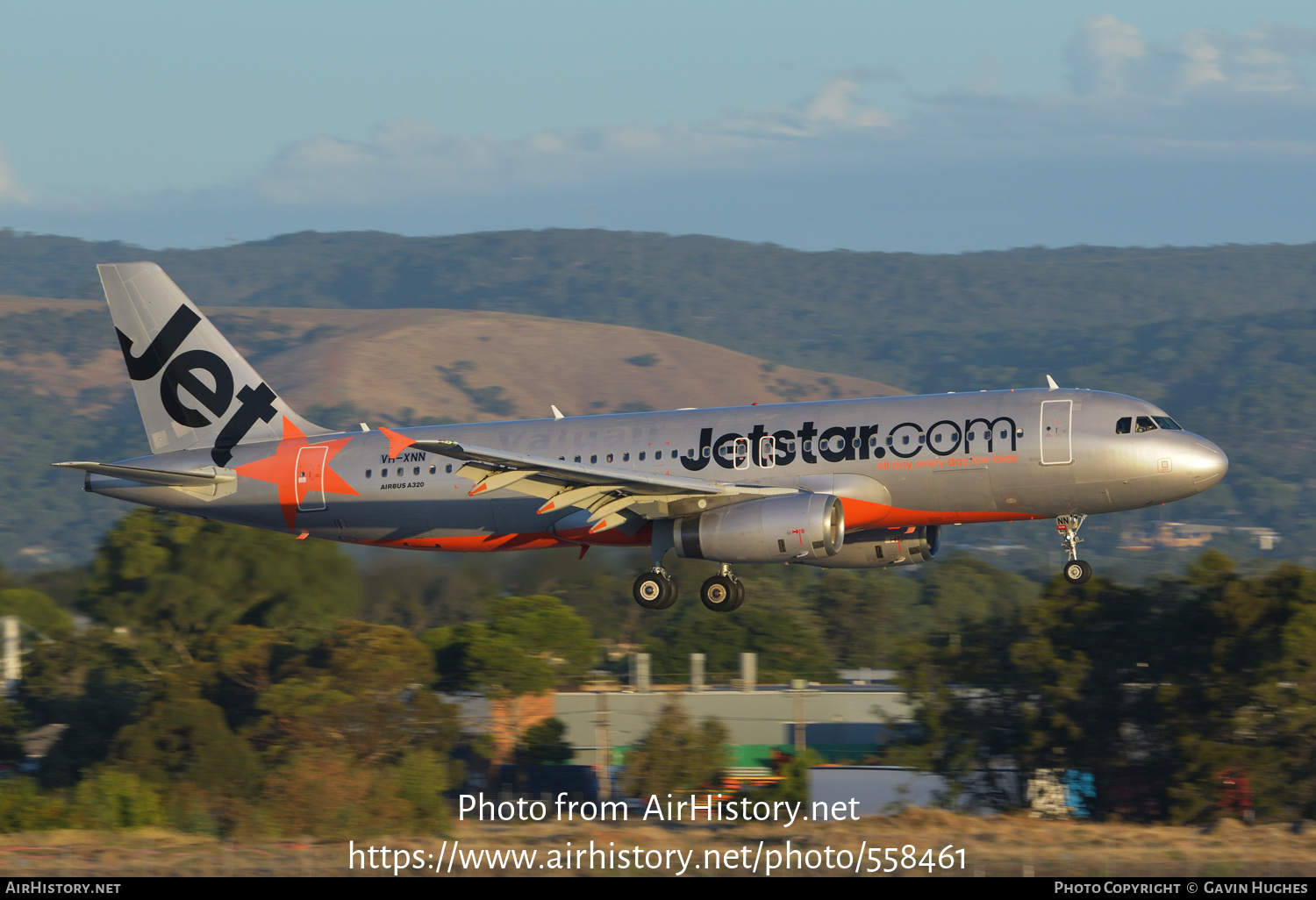 Aircraft Photo of VH-XNN | Airbus A320-232 | Jetstar Airways | AirHistory.net #558461