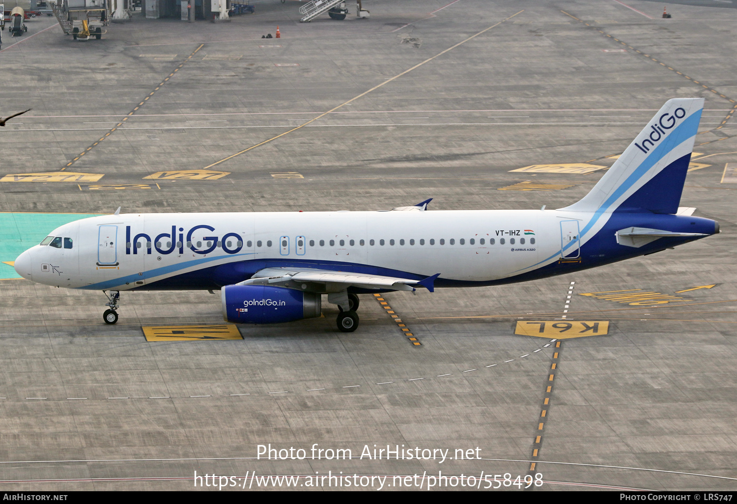 Aircraft Photo of VT-IHZ | Airbus A320-232 | IndiGo | AirHistory.net #558498