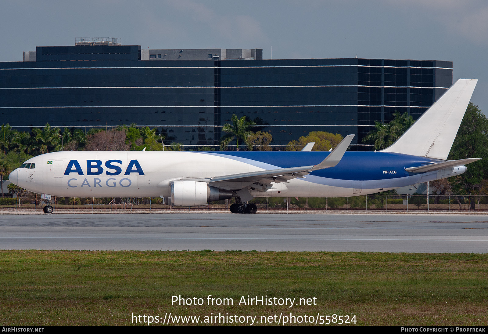 Aircraft Photo of PR-ACG | Boeing 767-316F/ER | ABSA Cargo Airline | AirHistory.net #558524