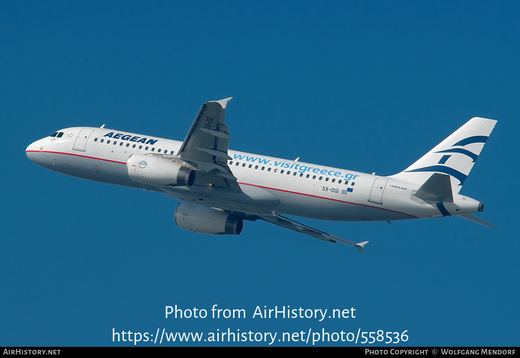 Aircraft Photo of SX-DGI | Airbus A320-232 | Aegean Airlines | AirHistory.net #558536