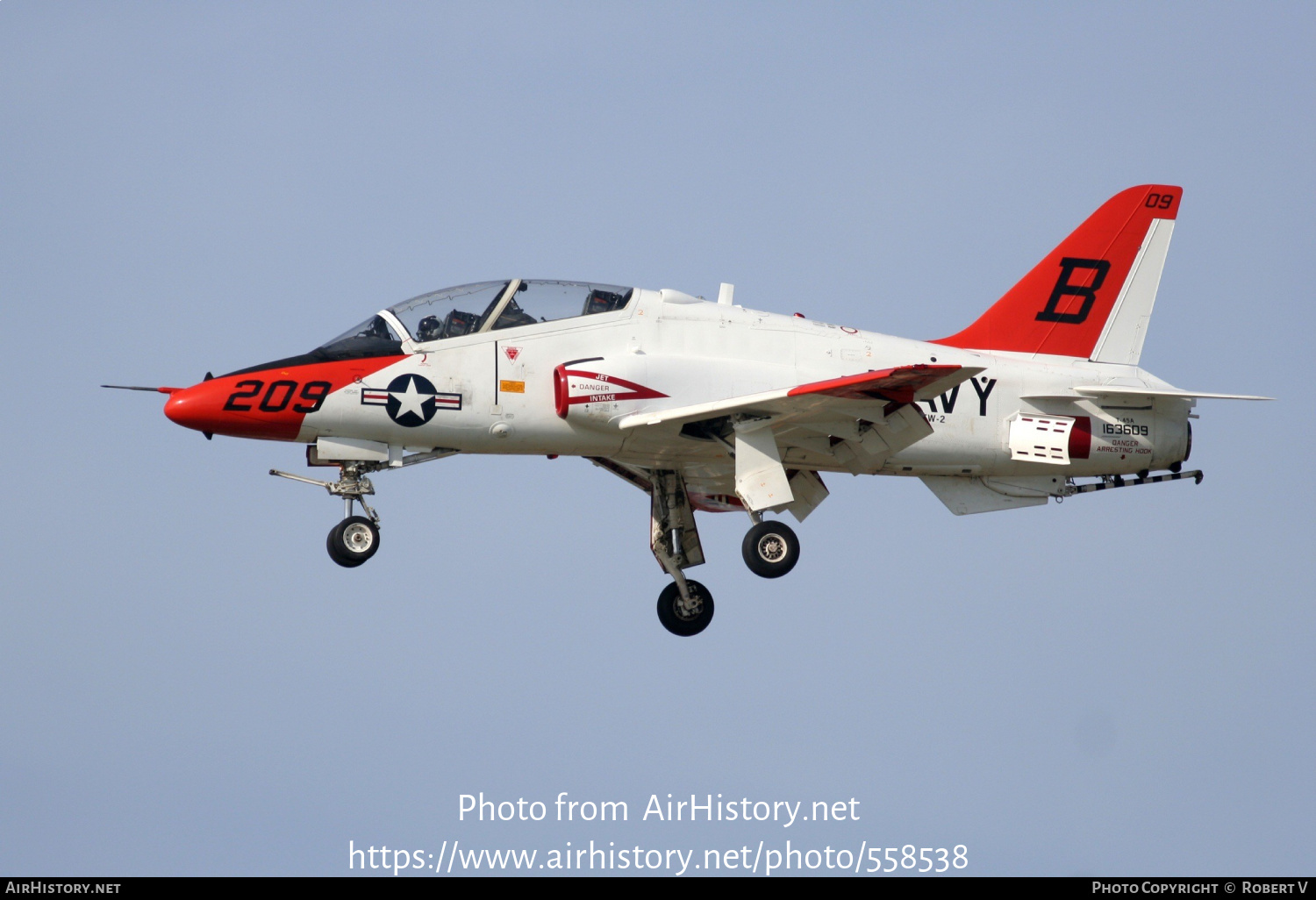 Aircraft Photo of 163609 | McDonnell Douglas T-45A Goshawk | USA - Navy | AirHistory.net #558538