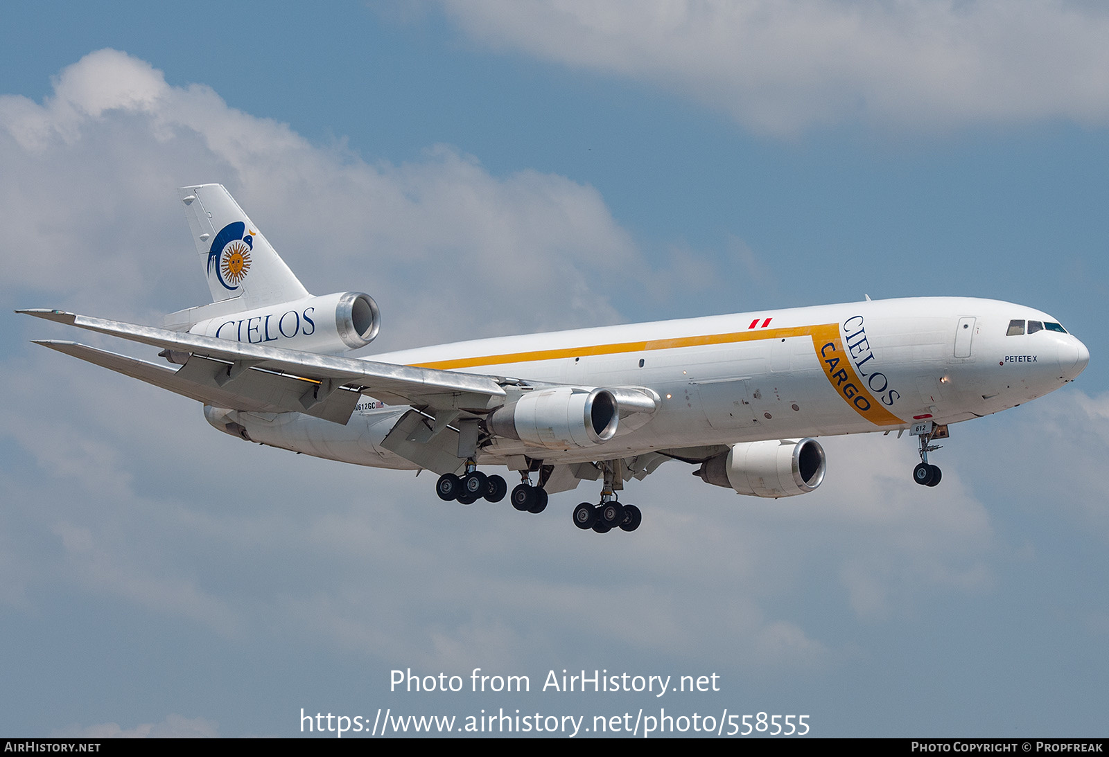 Aircraft Photo of N612GC | McDonnell Douglas DC-10-30(F) | Cielos del Peru Cargo | AirHistory.net #558555