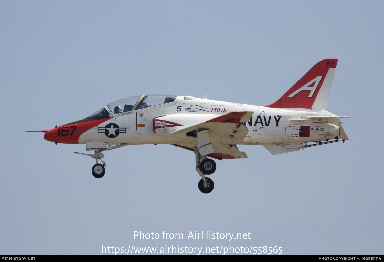 Aircraft Photo of 165609 | Boeing T-45C Goshawk | USA - Navy | AirHistory.net #558565