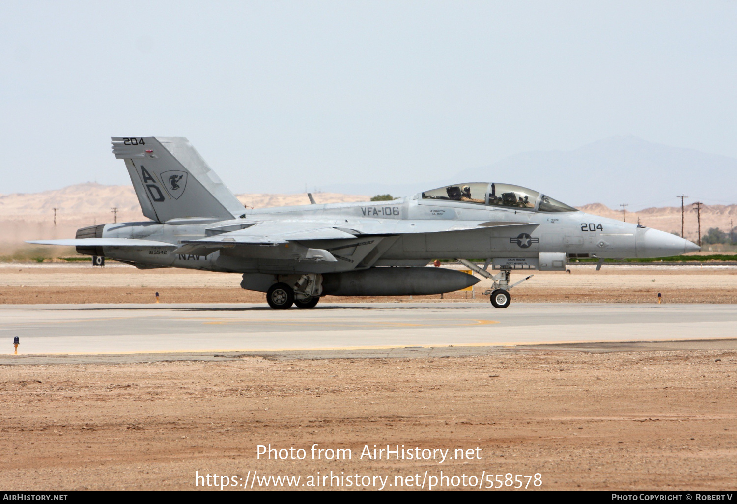 Aircraft Photo of 165542 | Boeing F/A-18F Super Hornet | USA - Navy | AirHistory.net #558578