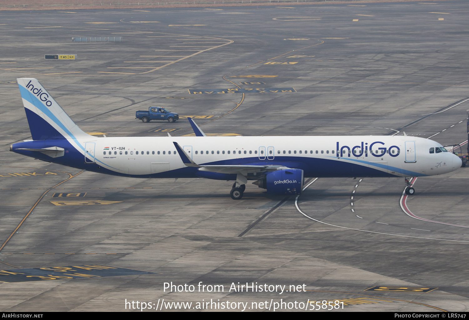 Aircraft Photo of VT-IUH | Airbus A321-271NX | IndiGo | AirHistory.net #558581