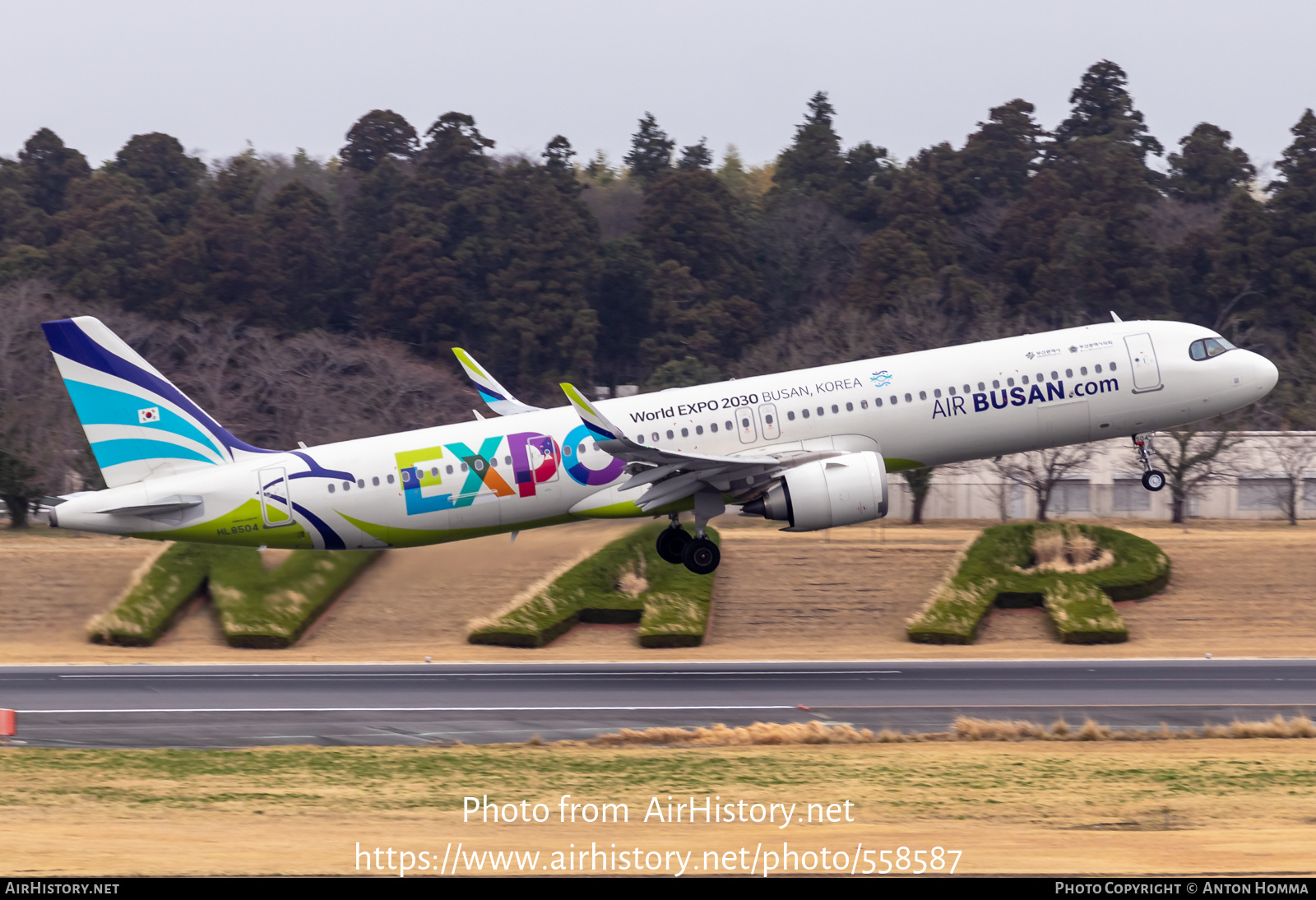 Aircraft Photo of HL8504 | Airbus A321-251NX | Air Busan | AirHistory.net #558587