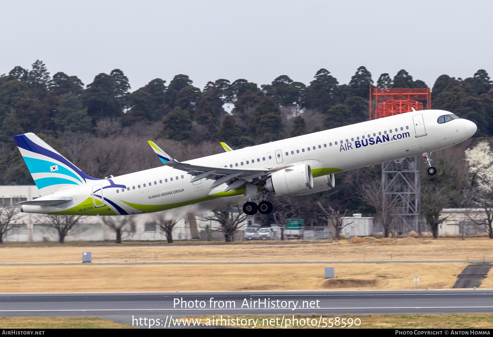 Aircraft Photo of HL8366 | Airbus A321-251NX | Air Busan | AirHistory.net #558590