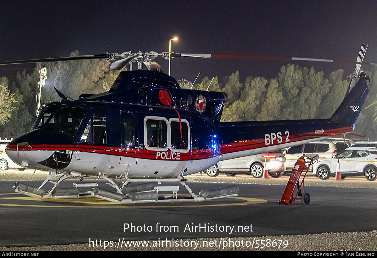 Aircraft Photo of BPS-2 | Bell 412EP | Bahrain - Police | AirHistory.net #558679