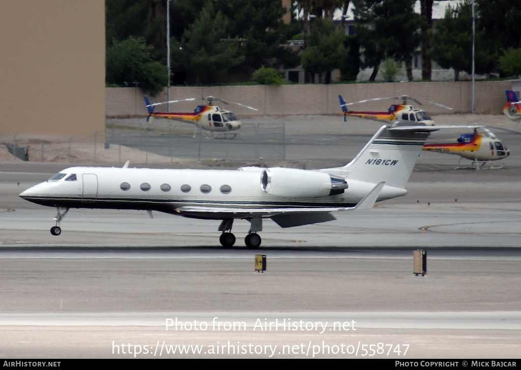 Aircraft Photo of N181CW | Gulfstream Aerospace G-IV Gulfstream IV | AirHistory.net #558747