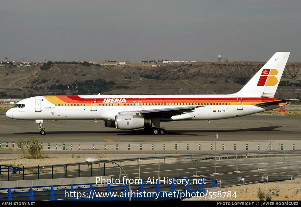 Aircraft Photo of EC-HIT | Boeing 757-256 | Iberia | AirHistory.net #558784