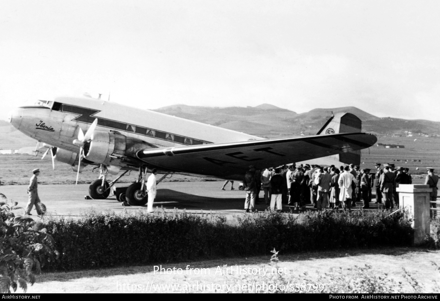 Aircraft Photo of EC-AET | Douglas C-47A Dakota | Iberia | AirHistory.net #558799