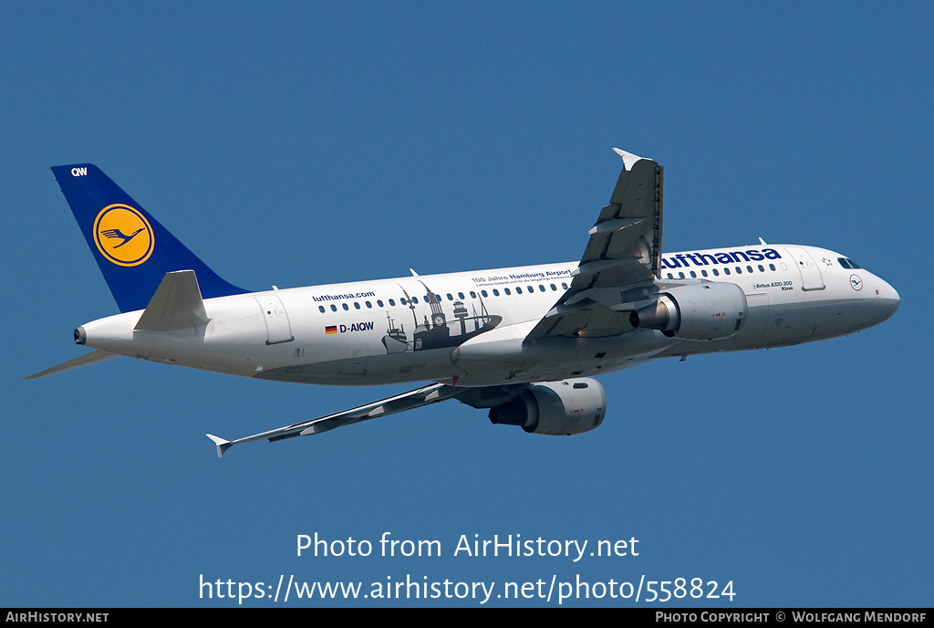 Aircraft Photo of D-AIQW | Airbus A320-211 | Lufthansa | AirHistory.net #558824