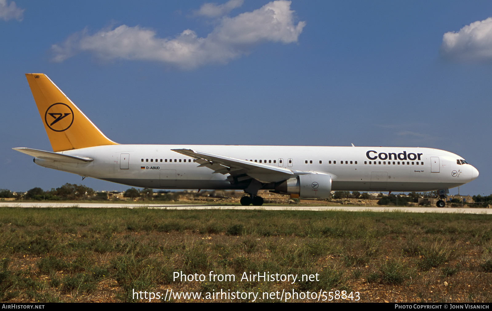 Aircraft Photo of D-ABUD | Boeing 767-330/ER | Condor Flugdienst | AirHistory.net #558843