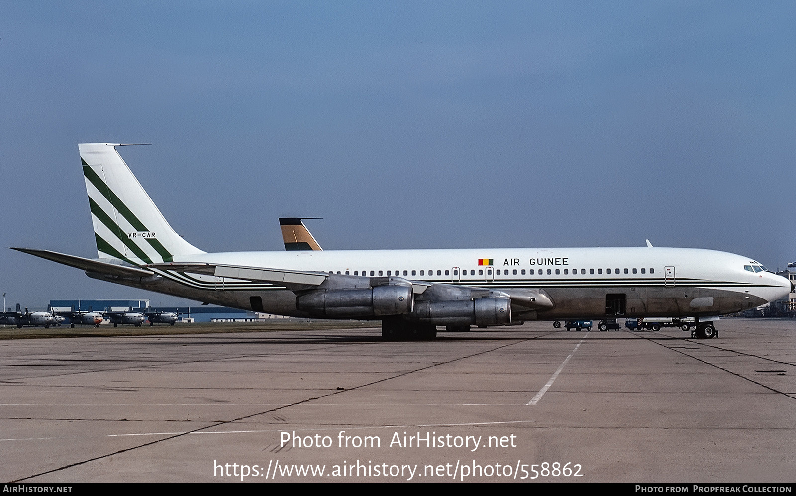 Aircraft Photo of VR-CAR | Boeing 707-351C | Air Guinee | AirHistory.net #558862