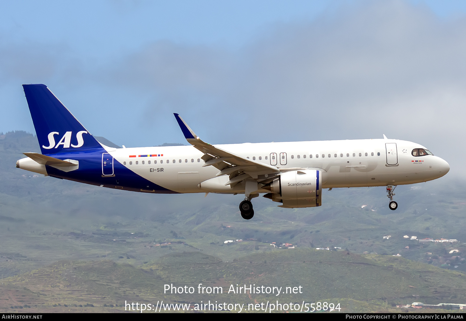 Aircraft Photo of EI-SIR | Airbus A320-251N | Scandinavian Airlines - SAS | AirHistory.net #558894