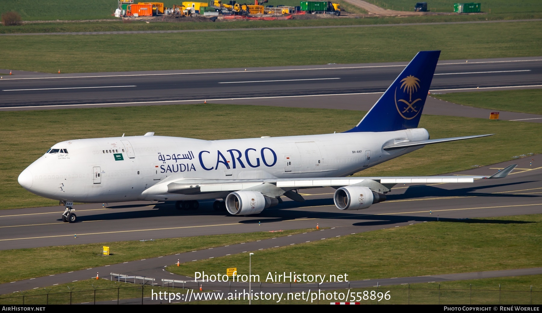 Aircraft Photo of 9H-AKF | Boeing 747-45E(BDSF) | Saudi Arabian Airlines Cargo | AirHistory.net #558896