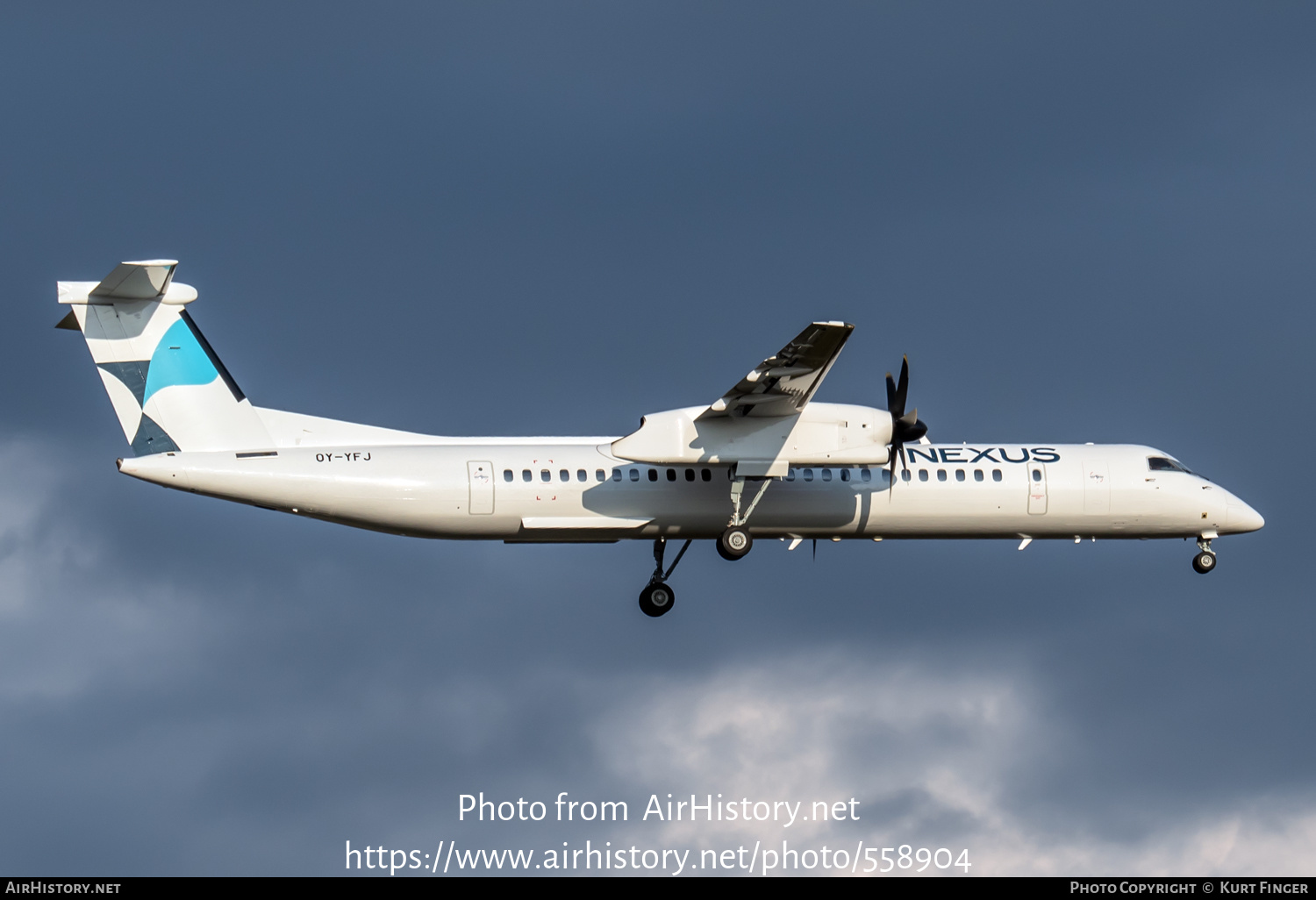 Aircraft Photo of OY-YFJ | Bombardier DHC-8-402 Dash 8 | Nexus Airlines | AirHistory.net #558904