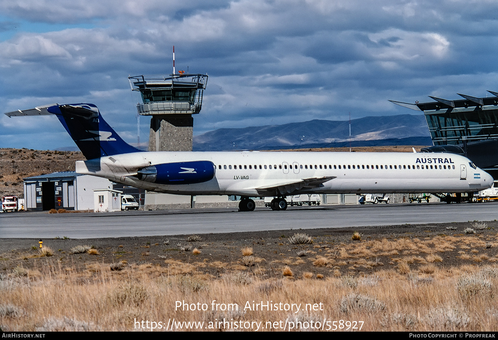 Aircraft Photo of LV-VAG | McDonnell Douglas MD-83 (DC-9-83) | Austral Líneas Aéreas | AirHistory.net #558927