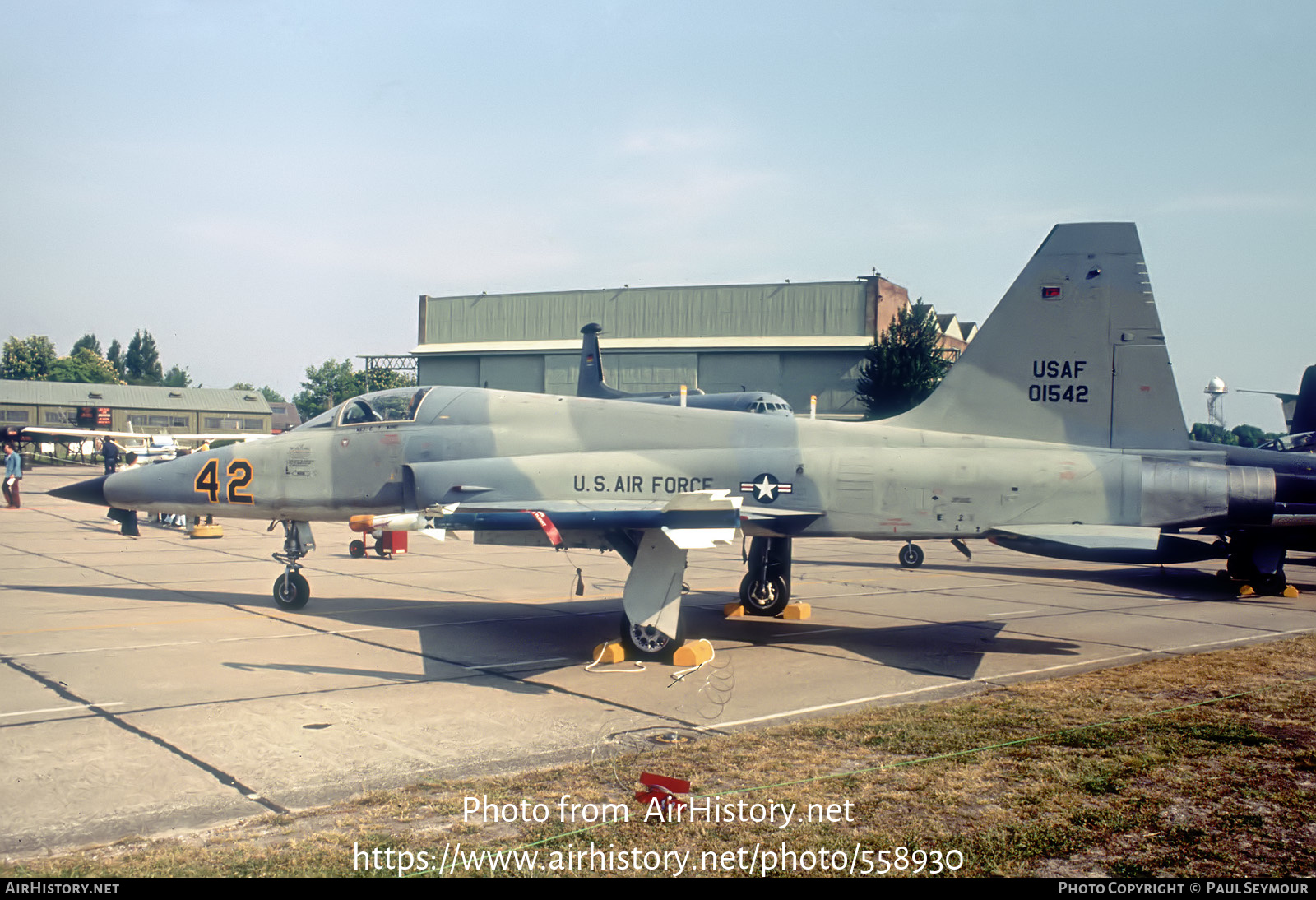 Aircraft Photo of 74-1542 / 01542 | Northrop F-5E Tiger II | USA - Air Force | AirHistory.net #558930