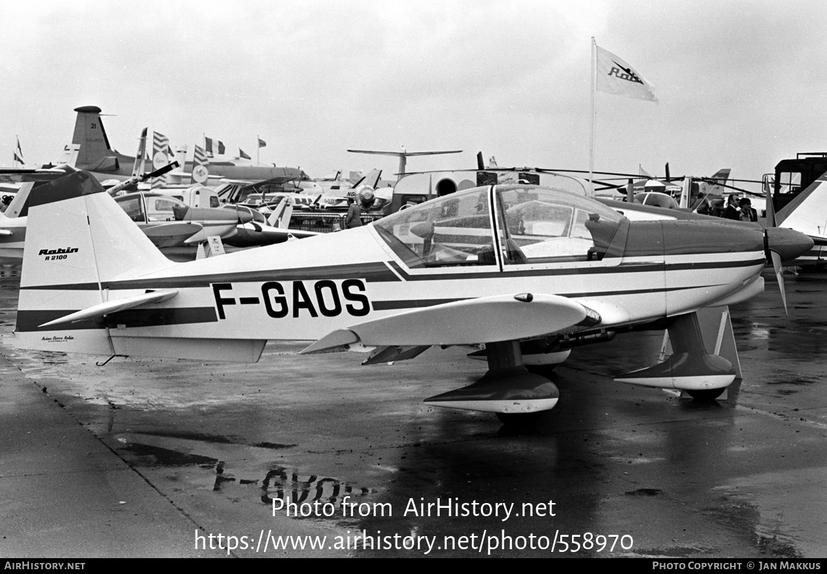 Aircraft Photo of F-GAOS | Robin R-2100A | AirHistory.net #558970