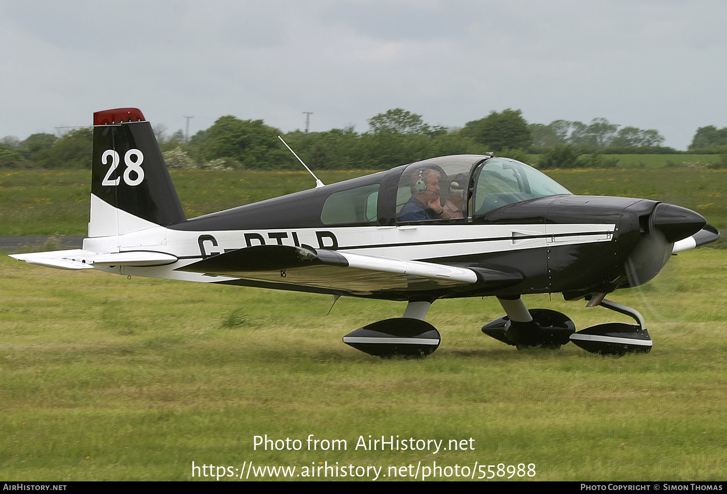 Aircraft Photo of G-BTLP | Grumman American AA-1C Lynx | AirHistory.net #558988