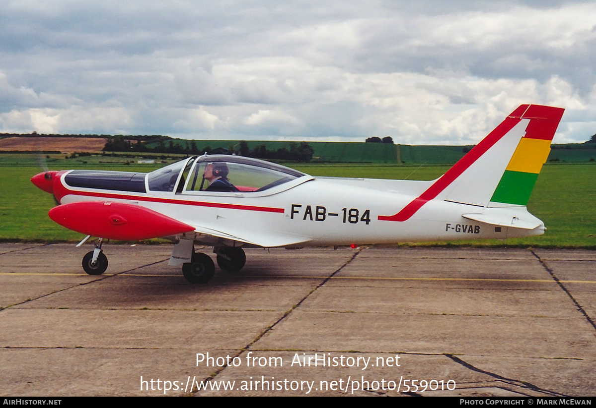 Aircraft Photo of F-GVAB / FAB-184 | SIAI-Marchetti SF-260W Warrior | Bolivia - Air Force | AirHistory.net #559010