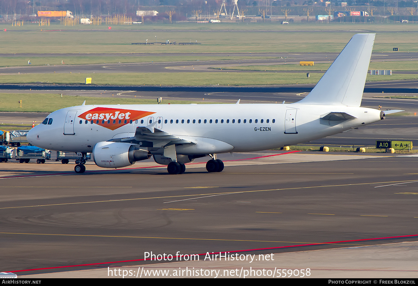 Aircraft Photo of G-EZEN | Airbus A319-111 | EasyJet | AirHistory.net #559058